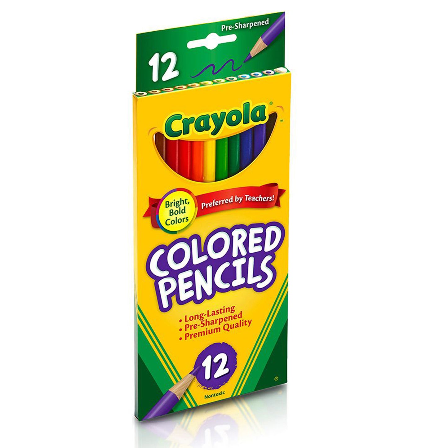 Colored Pencils, 12 Per Box, 12 Boxes