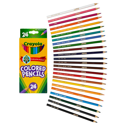 Colored Pencils, 24 Per Pack, 36 Packs