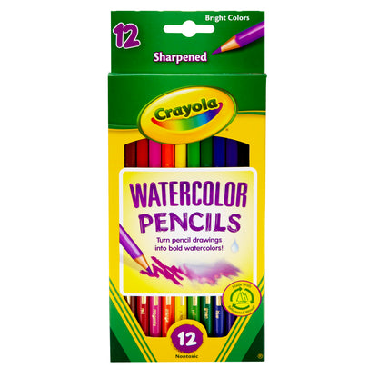 Watercolor Pencils, 12 Count