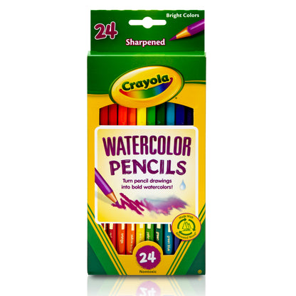 Watercolor Pencils, 24 Count