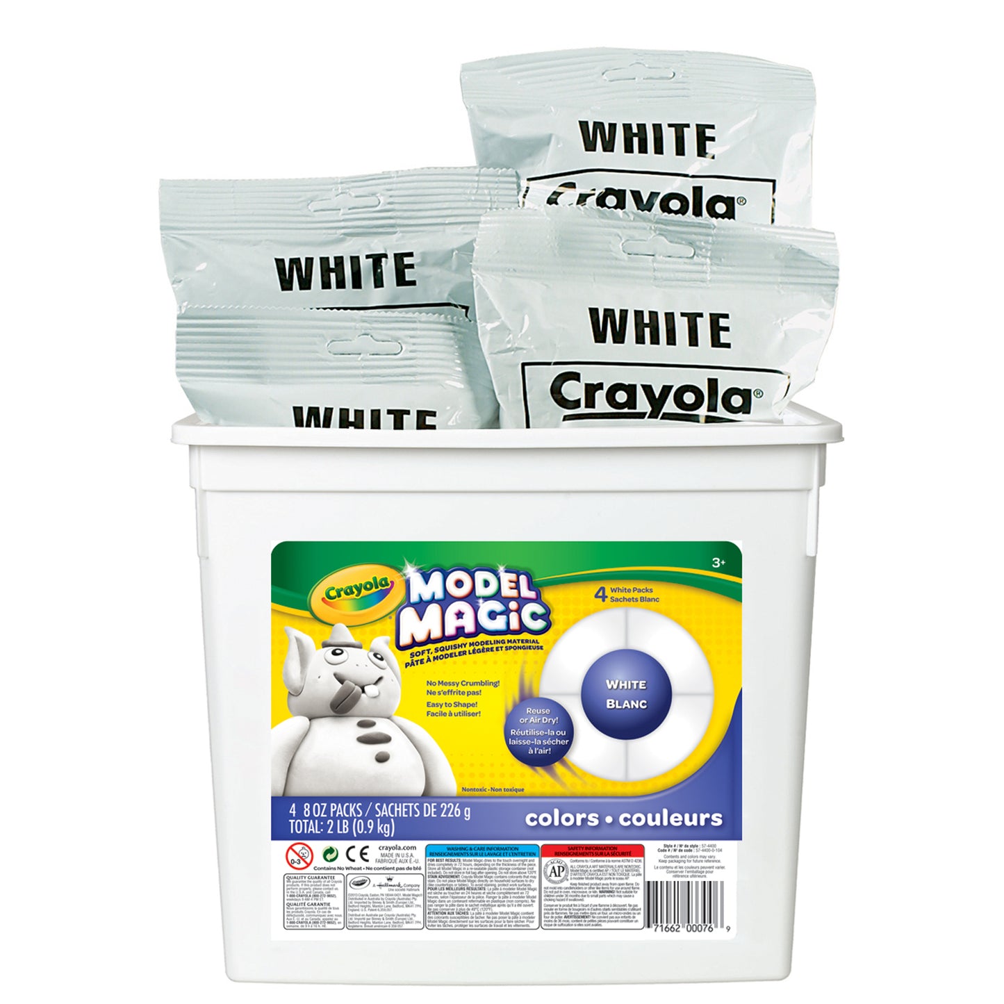 Model Magic® Modeling Compound, White, 2 lb. Tub