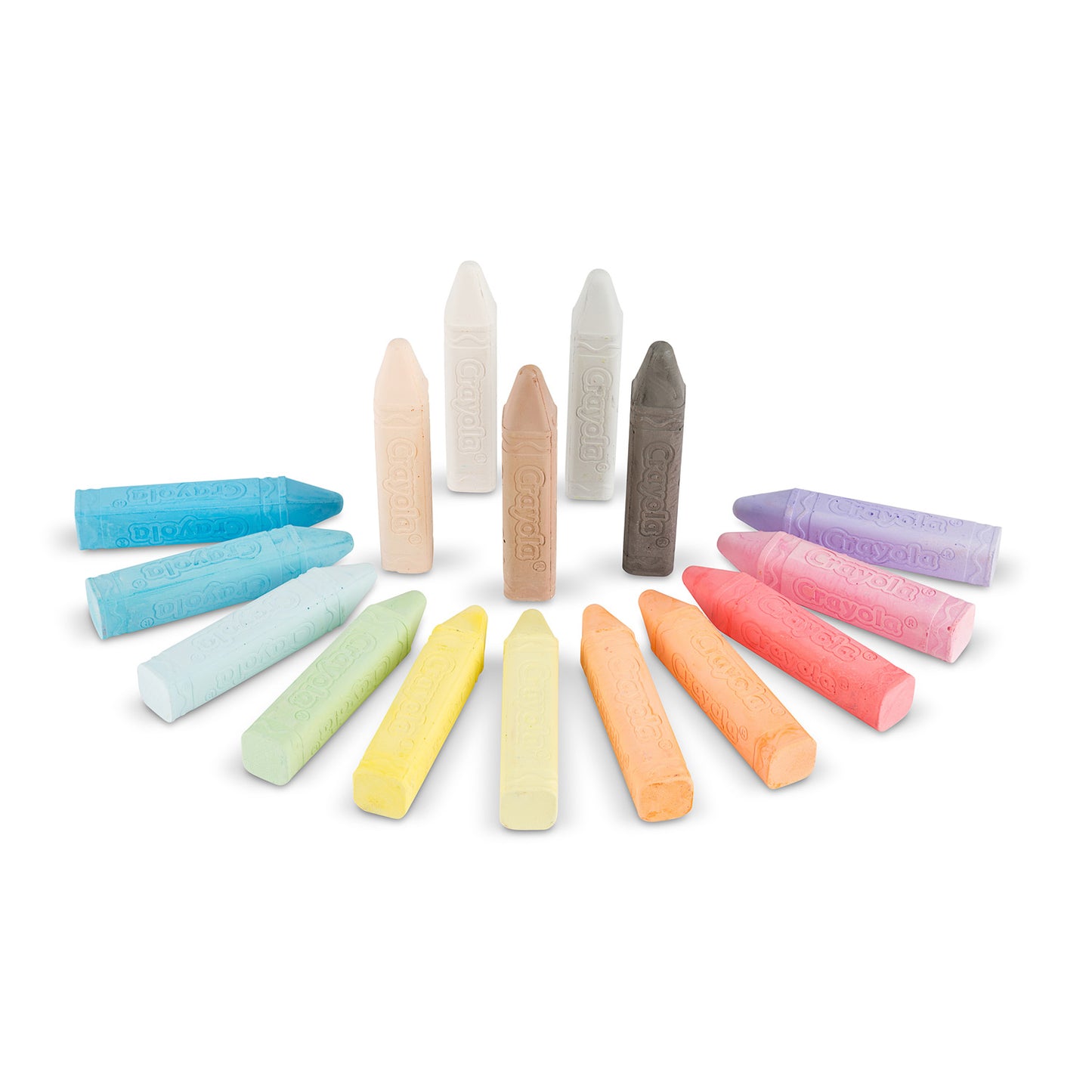 Washable Sidewalk Chalk, Pack of 16