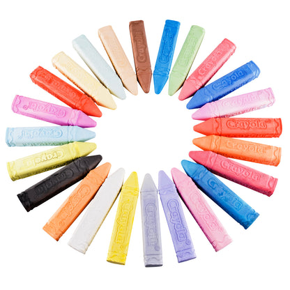 Washable Sidewalk Chalk, 24 Colors