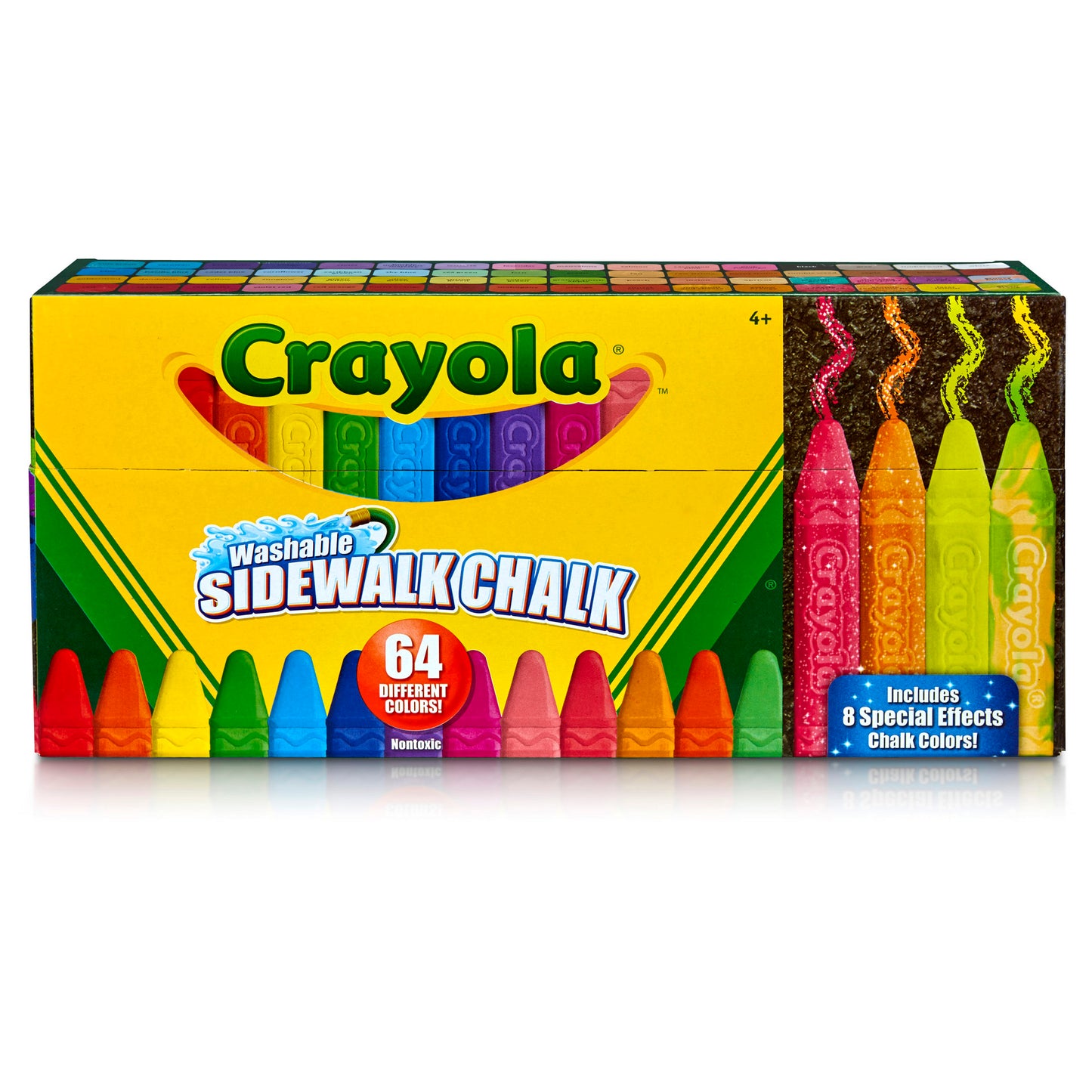 Ultimate Washable Sidewalk Chalk, 64 Count