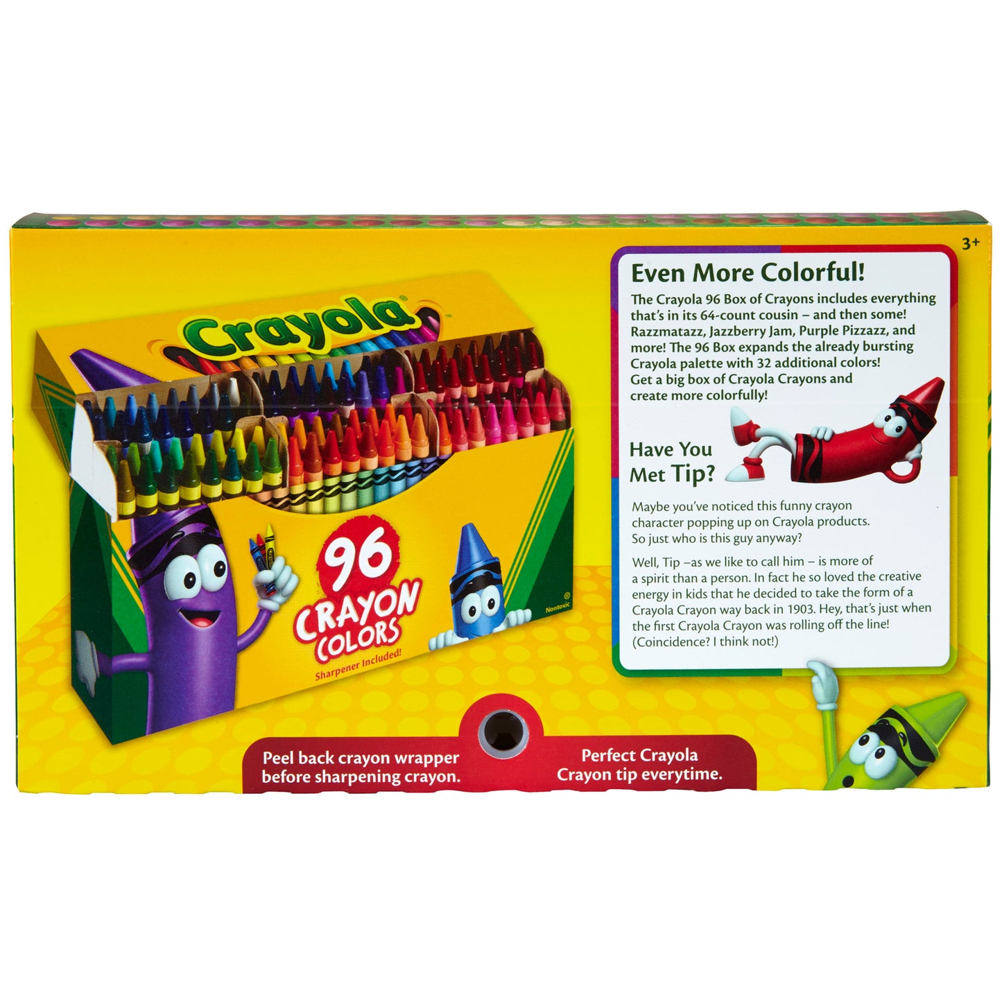 Crayola® Crayons 96 ct. per box, Set of 3 boxes