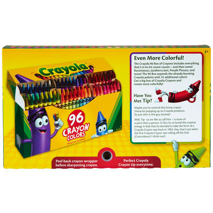 Crayola® Crayons 96 ct. per box, Set of 3 boxes