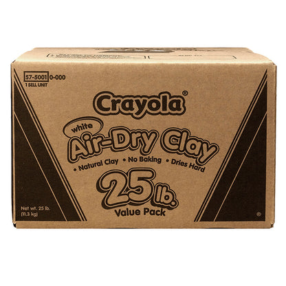 Air Dry Clay, 25 lbs., White