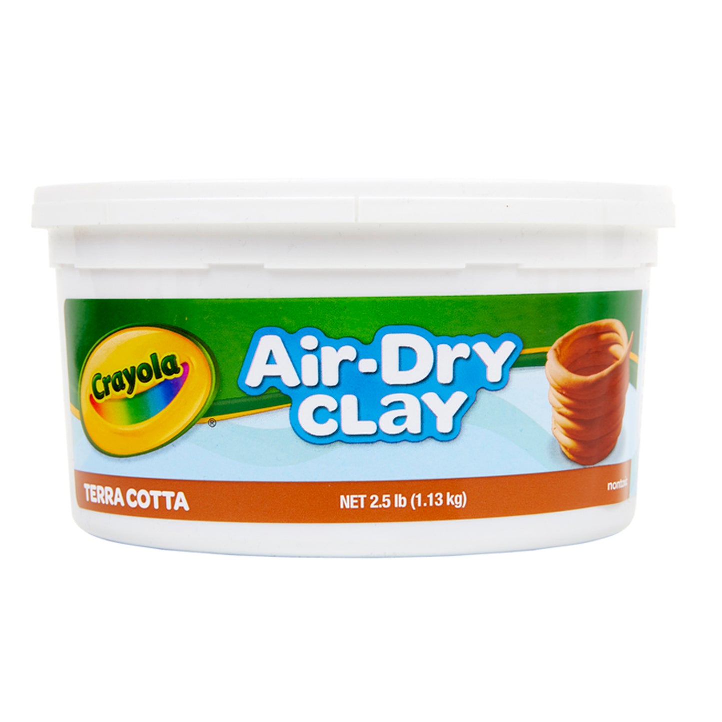 Air-Dry Clay, 2 1/2 lbs., Terra Cotta