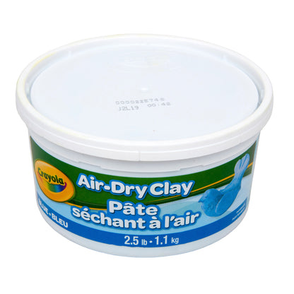 Air Dry Clay, 2.5lb Tub, Blue