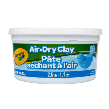 Air Dry Clay, 2.5lb Tub, Blue