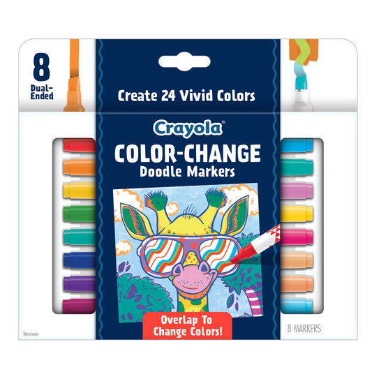 Doodle & Draw Color Change Doodle Marker, 8 Count