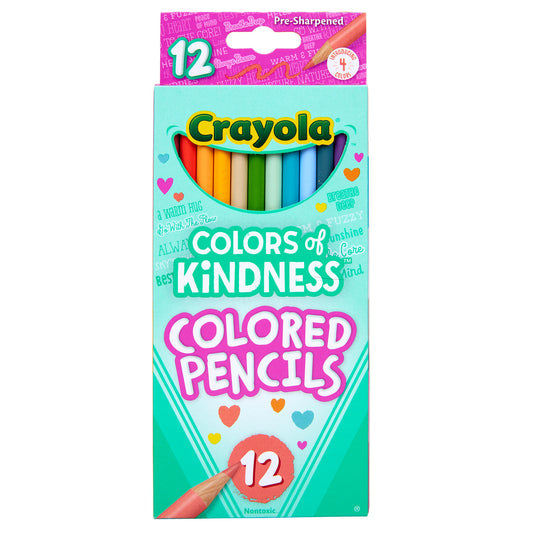 Colors of Kindness Colored Pencils, 12 Count