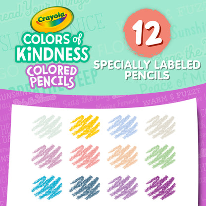 Colors of Kindness Colored Pencils, 12 Count