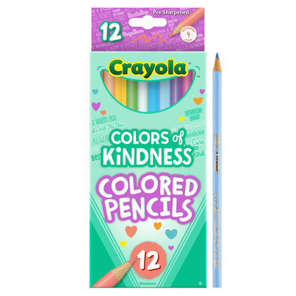 Colors of Kindness Colored Pencils, 12 Count