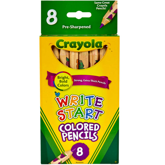 Write Start® Colored Pencils, 8 Colors