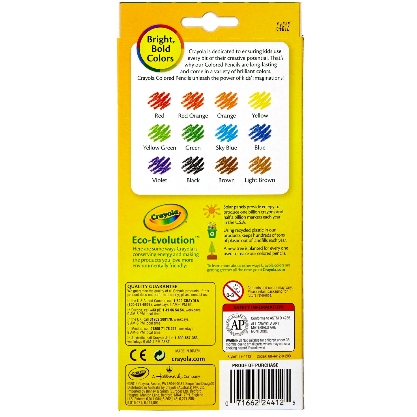 Erasable Colored Pencils, 12 Count