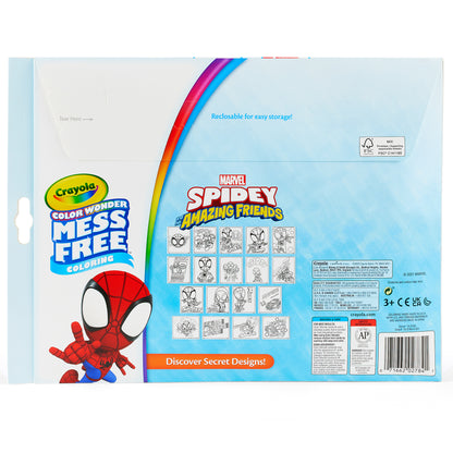 Color Wonder® Coloring Pad & Markers, Spidey and His Amazing Friends, 2 Sets