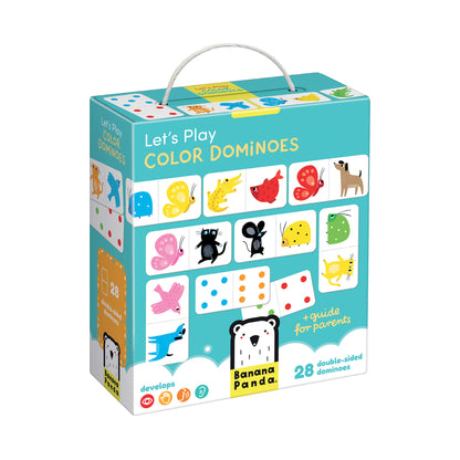 Let's Play Color Dominoes, Age 2+