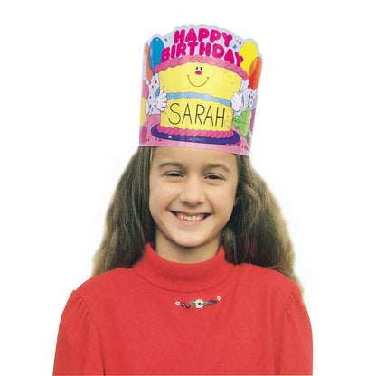 Happy Birthday Crowns, 30 Per Pack, 2 Packs