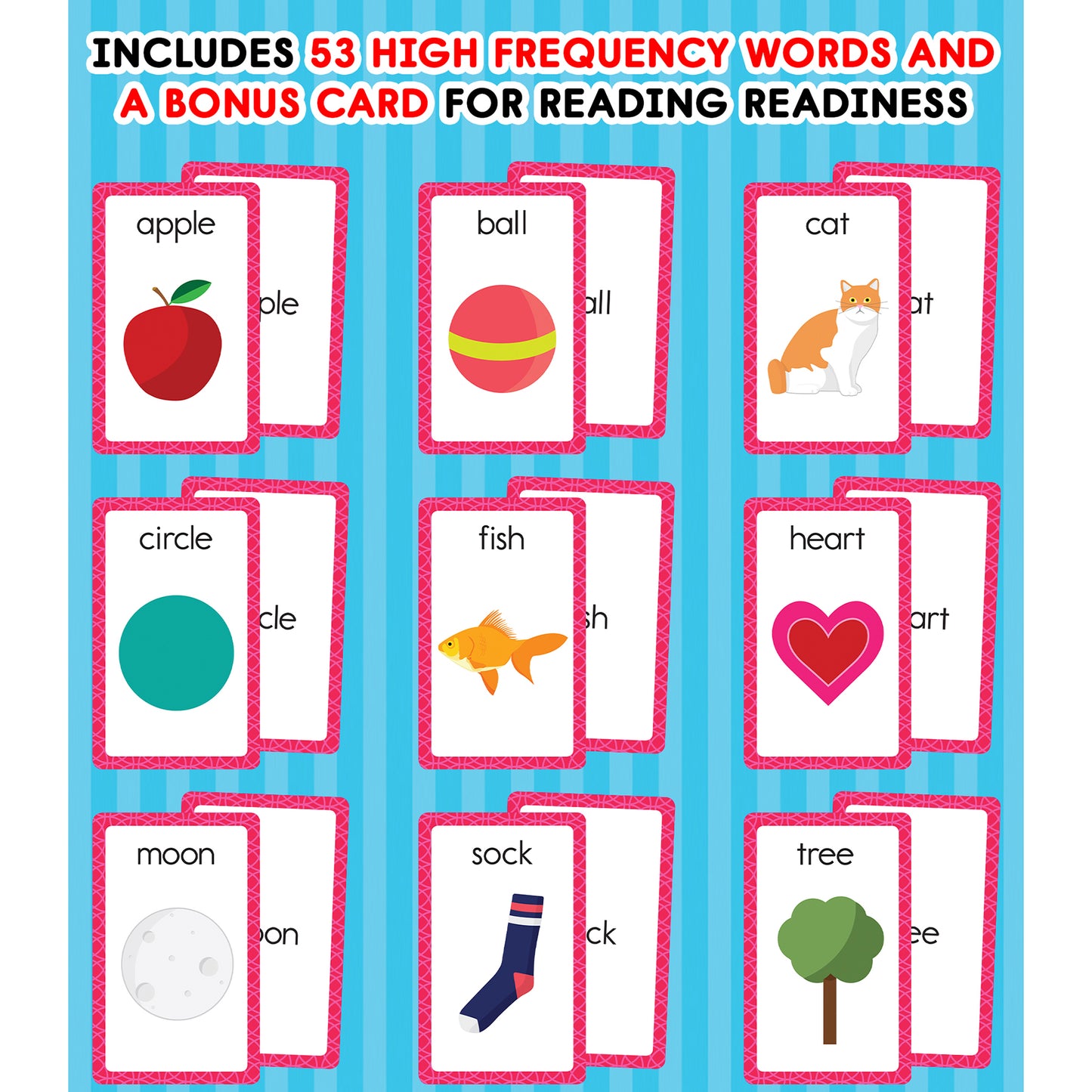 First Words Flash Cards, 54 Cards