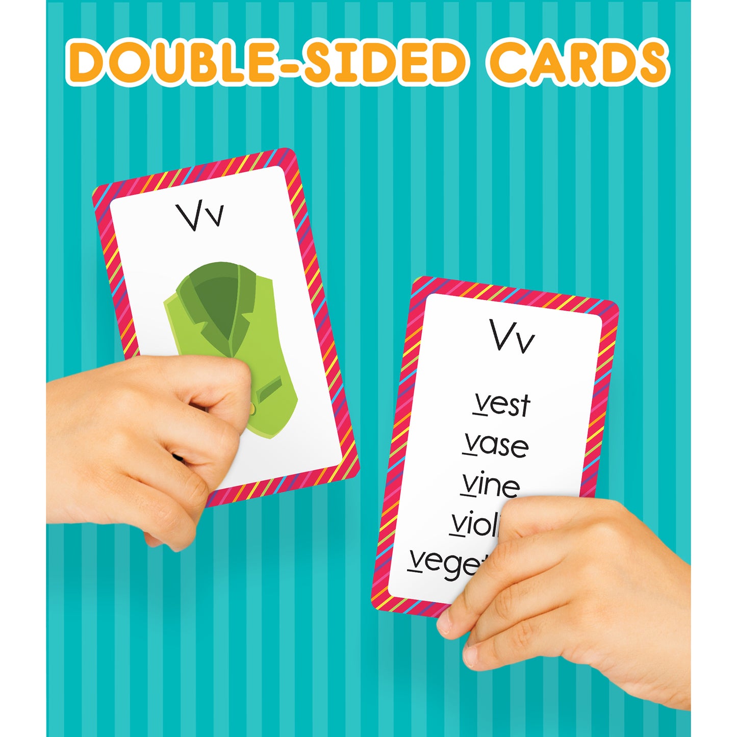 Phonics Flash Cards, 54 Cards