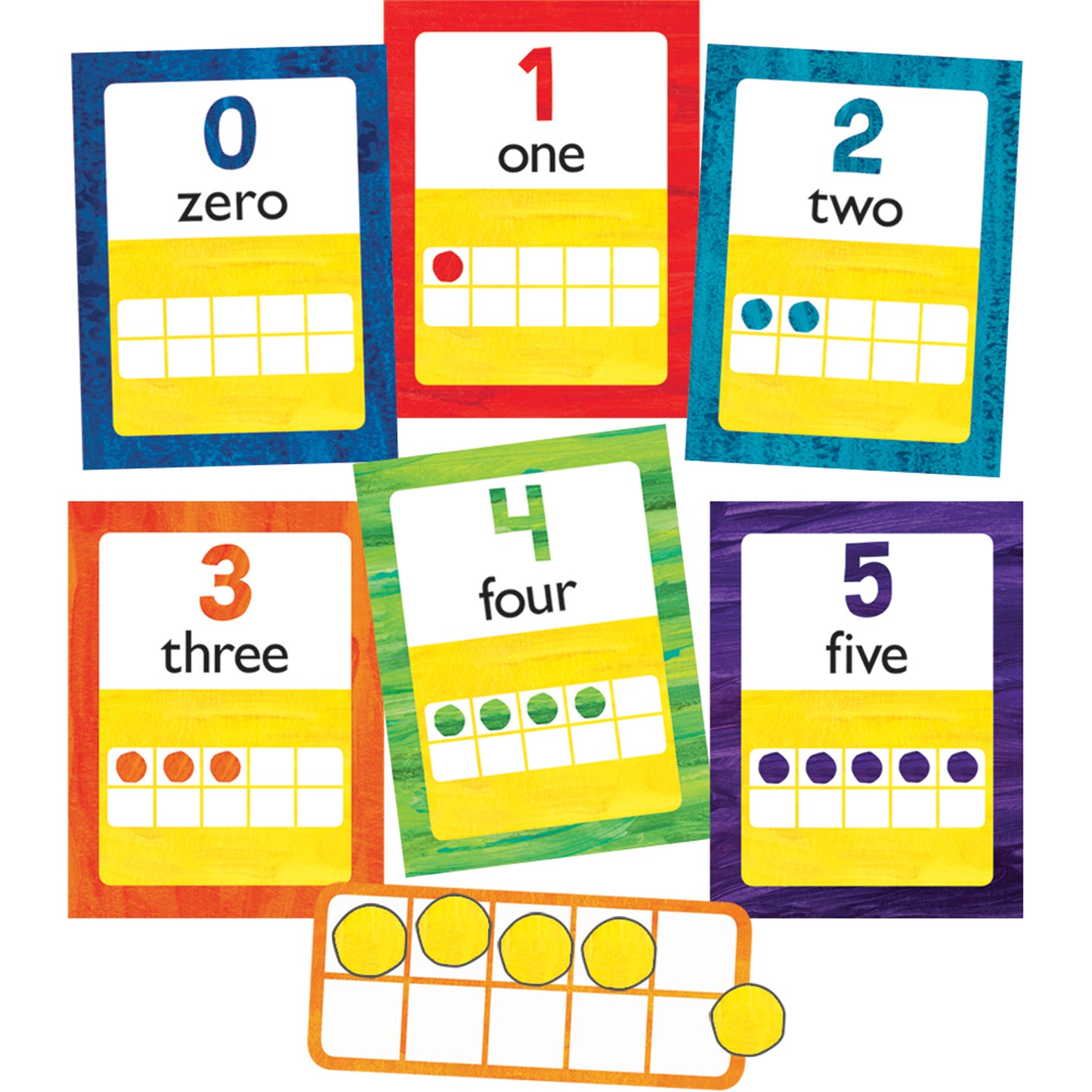 World of Eric Carle™ Numbers 0-20 Bulletin Board Set, 2 Sets