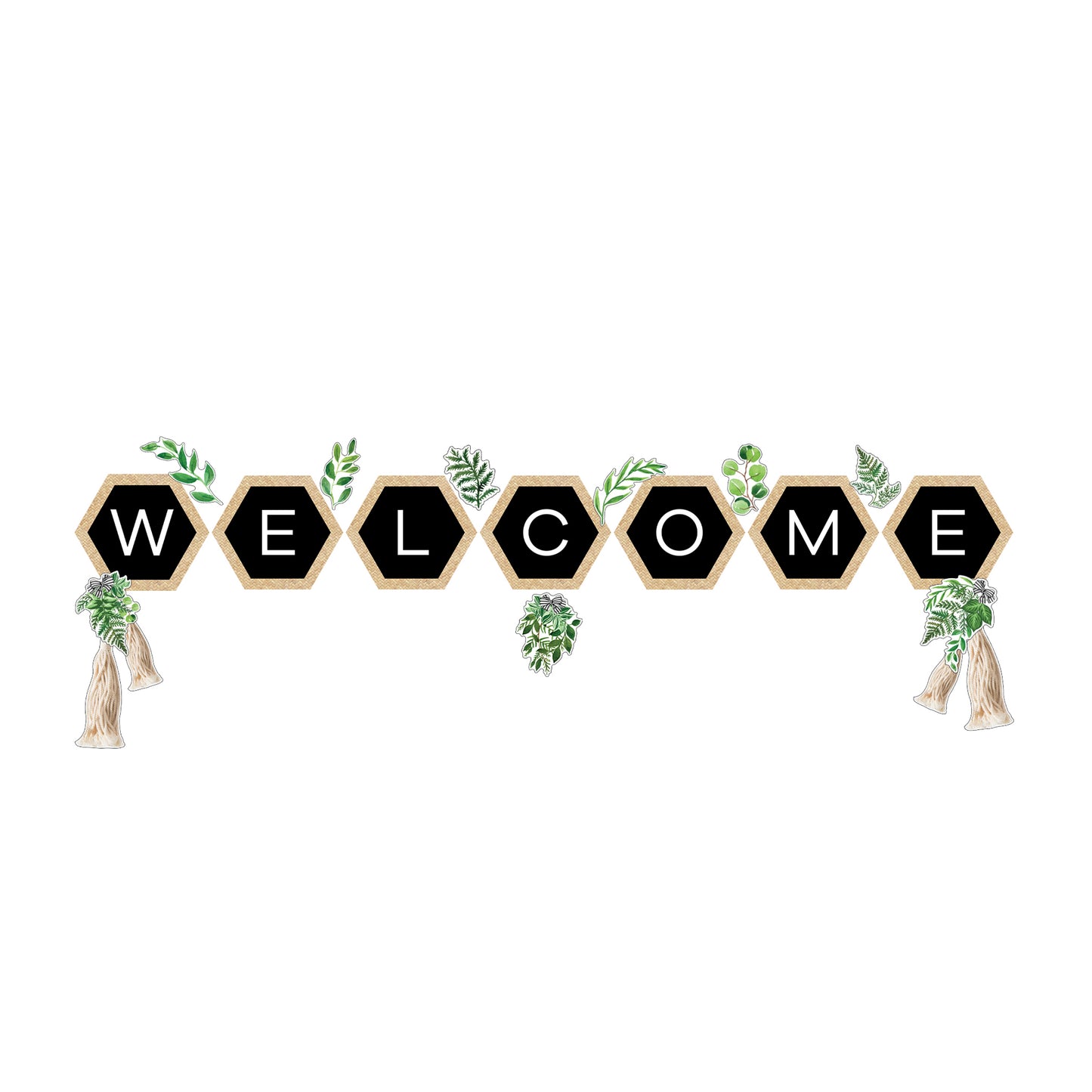 Simply Boho Welcome Bulletin Board Set