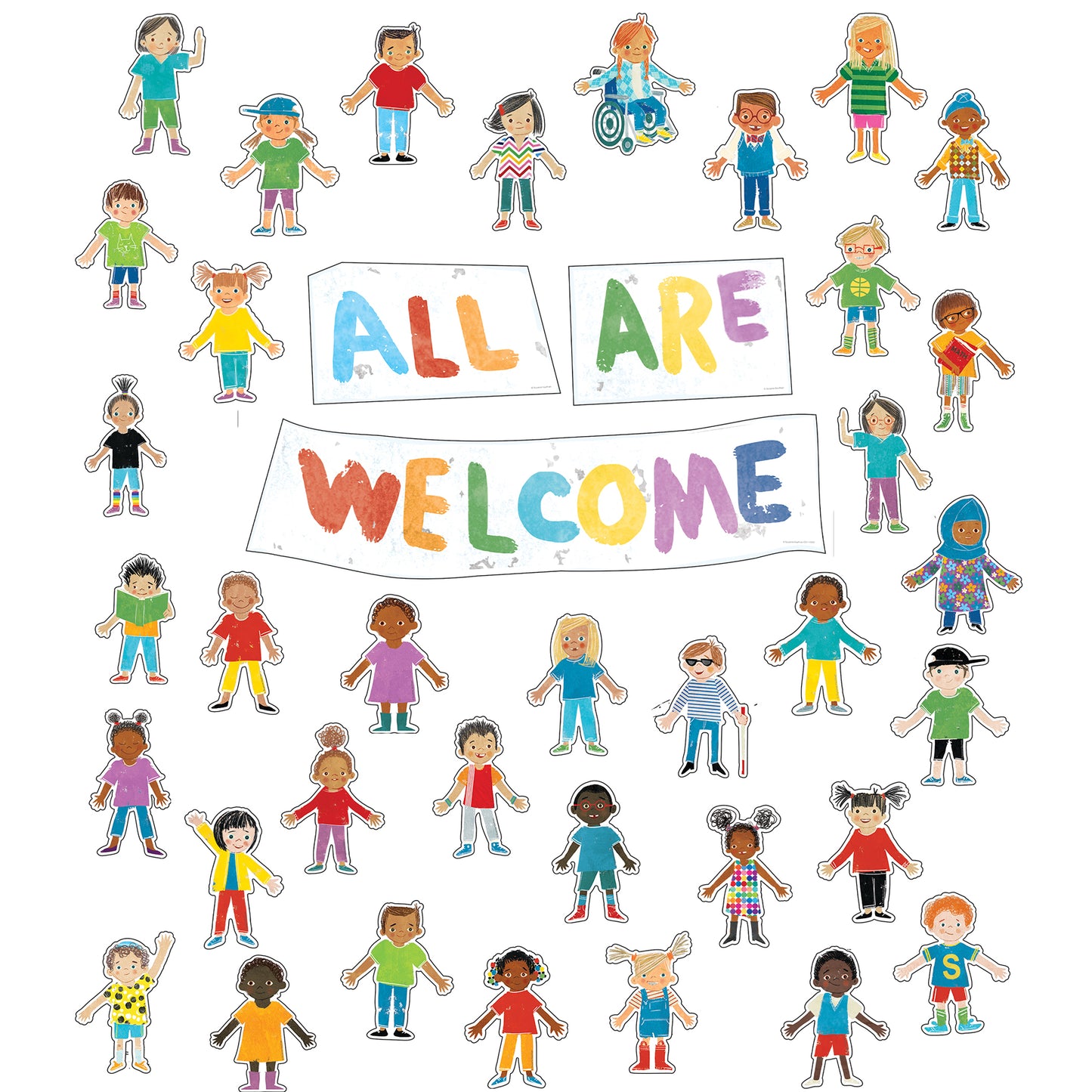 All Are Welcome Bulletin Board Set