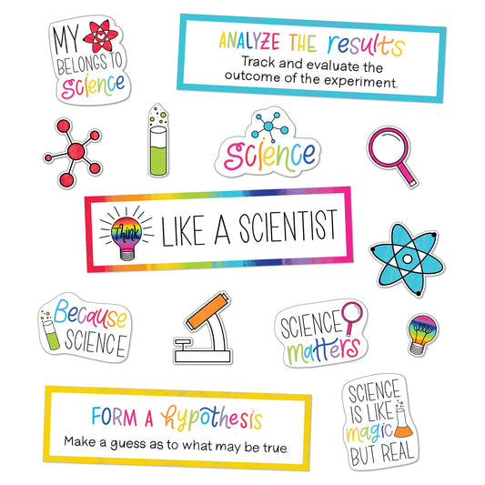 Light Bulb Moments Think Like a Scientist Mini Bulletin Board Set