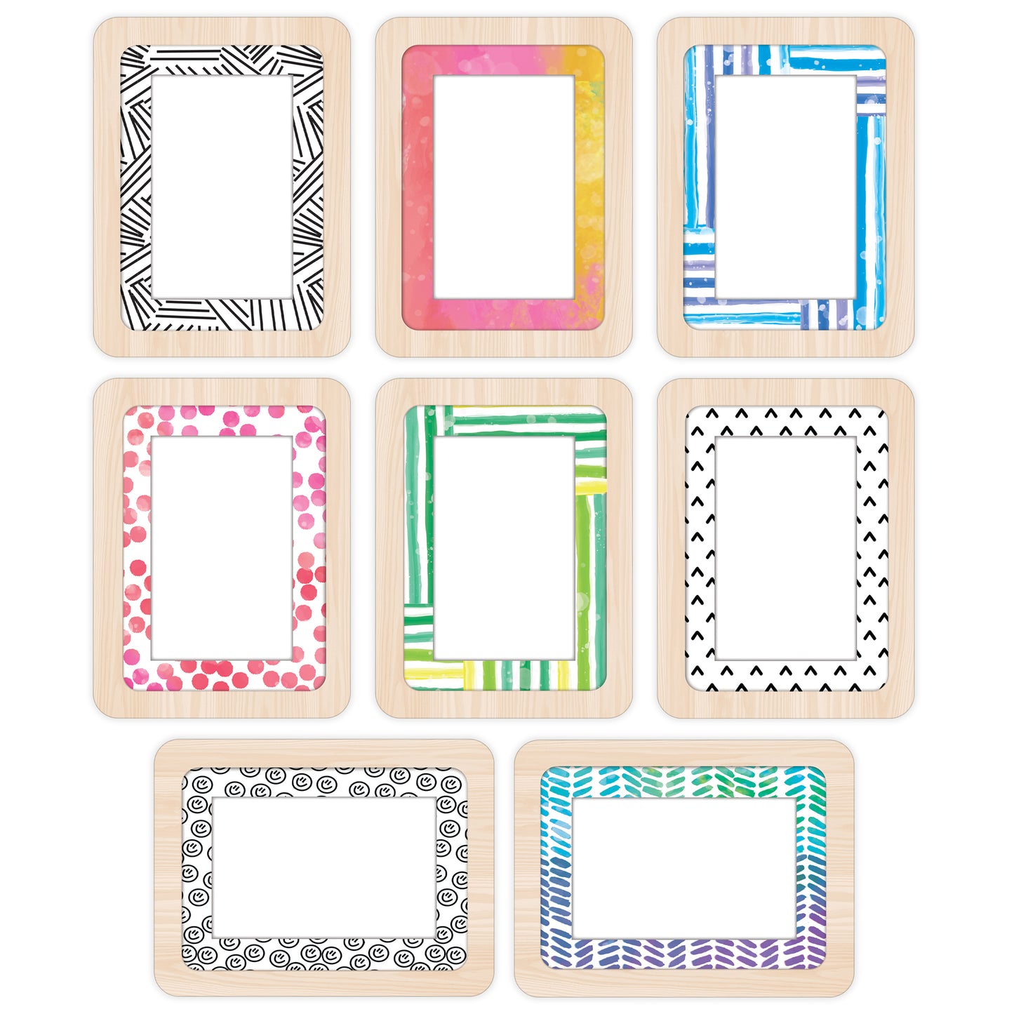 Creatively Inspired Frame Tags Cut-Outs, Pack of 36