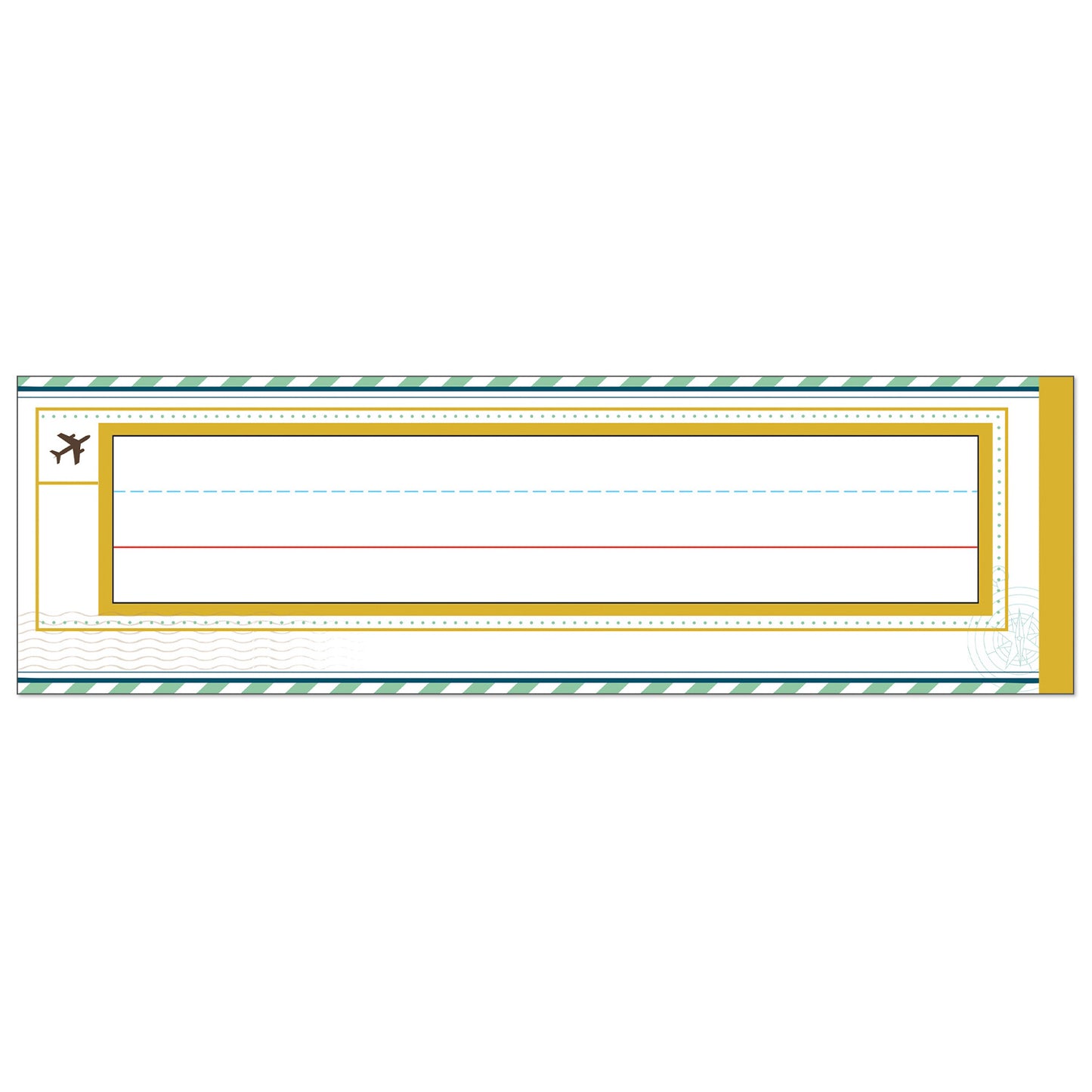 Let's Explore Nameplates, Pack of 36