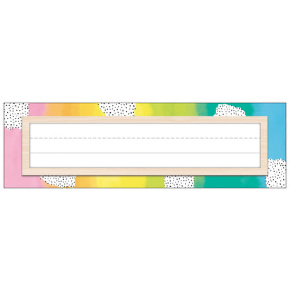 Creatively inspired Nameplates, 36 Per Pack, 6 Packs