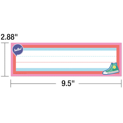 We Stick Together Name Plates, 36 Per Pack, 6 Packs