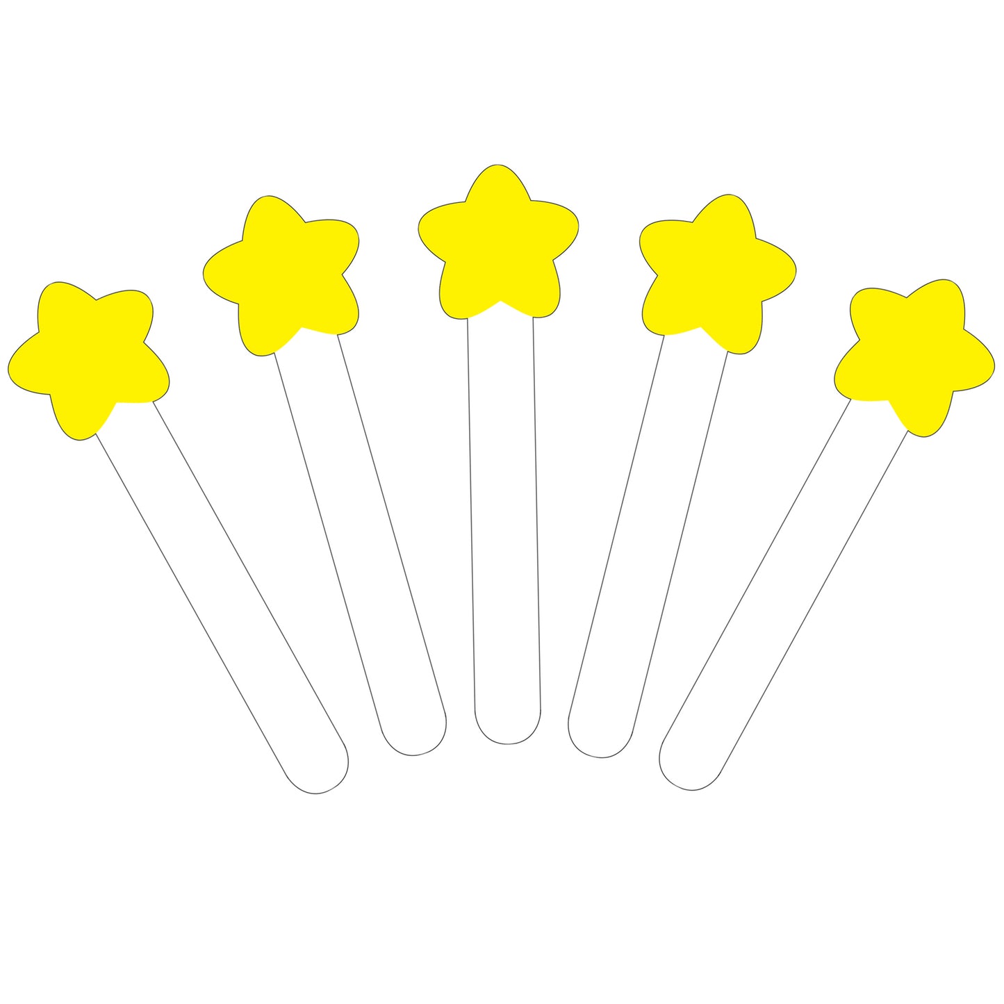 Star Sticks Manipulative, Pack of 30