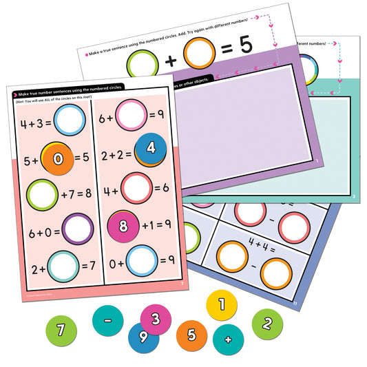 Edu-Clings Silicone Center: Number Sentences