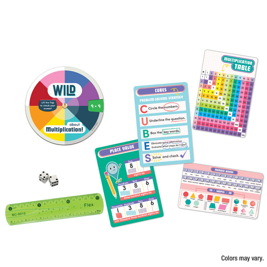 Be Clever Wherever Math Tool Kit Manipulative, Grade 2-3