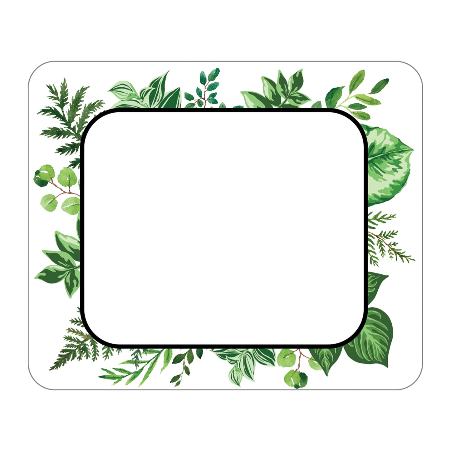 Simply Boho Leaves Name Tags, Pack of 40