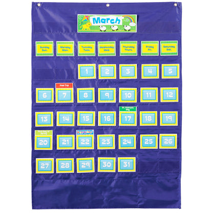 Deluxe Calendar Pocket Chart