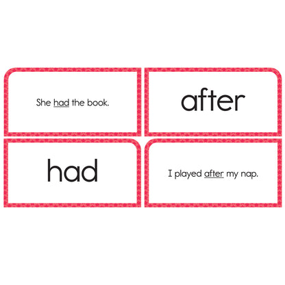 Basic Sight Words Flash Cards, 3 Packs