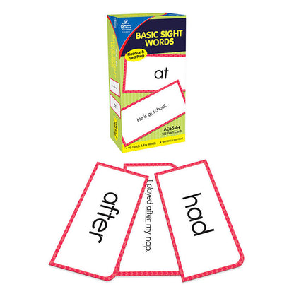 Basic Sight Words Flash Cards, 3 Packs