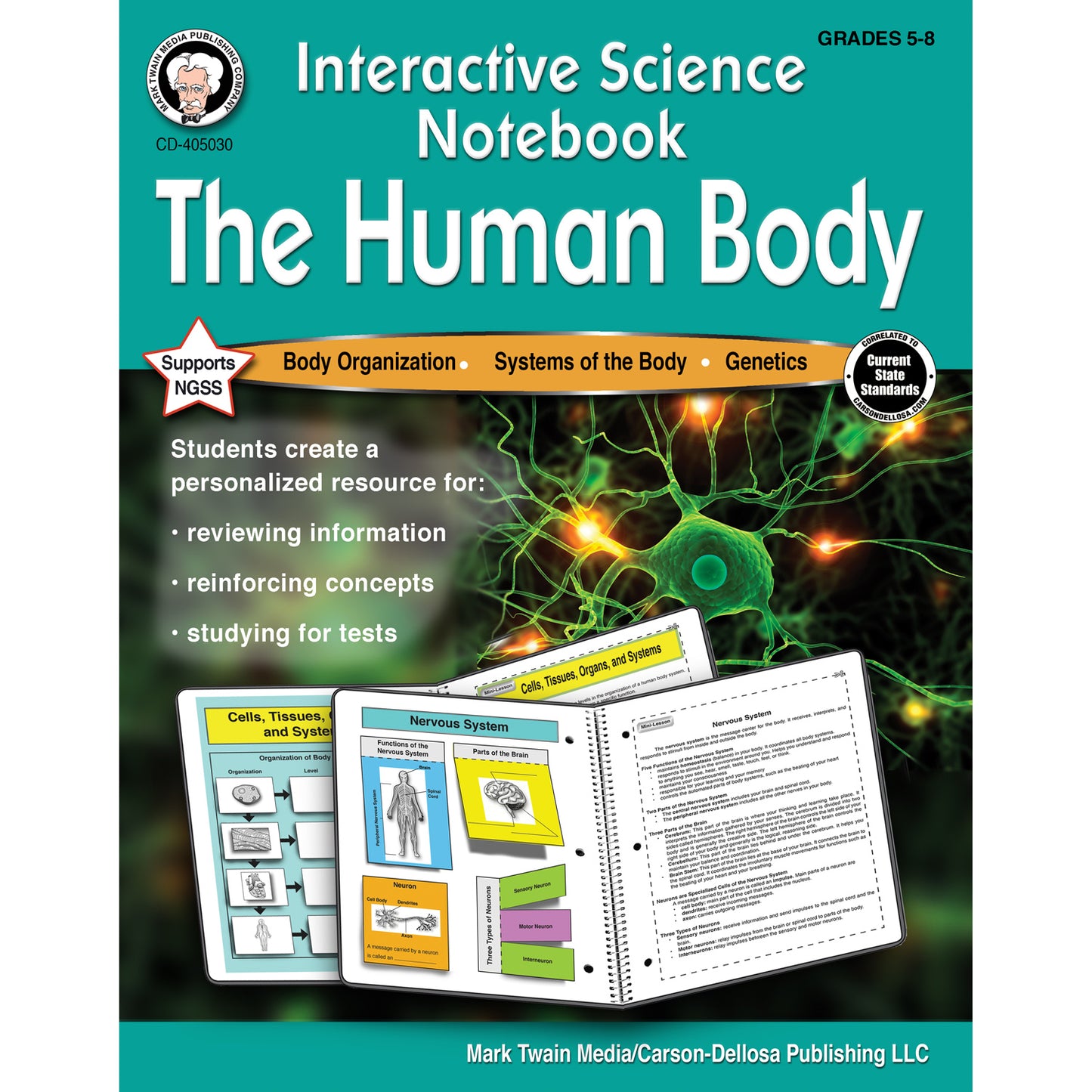 Interactive Science Notebook: The Human Body Workbook