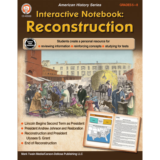 Interactive Notebook: Reconstruction, Grade 5-8