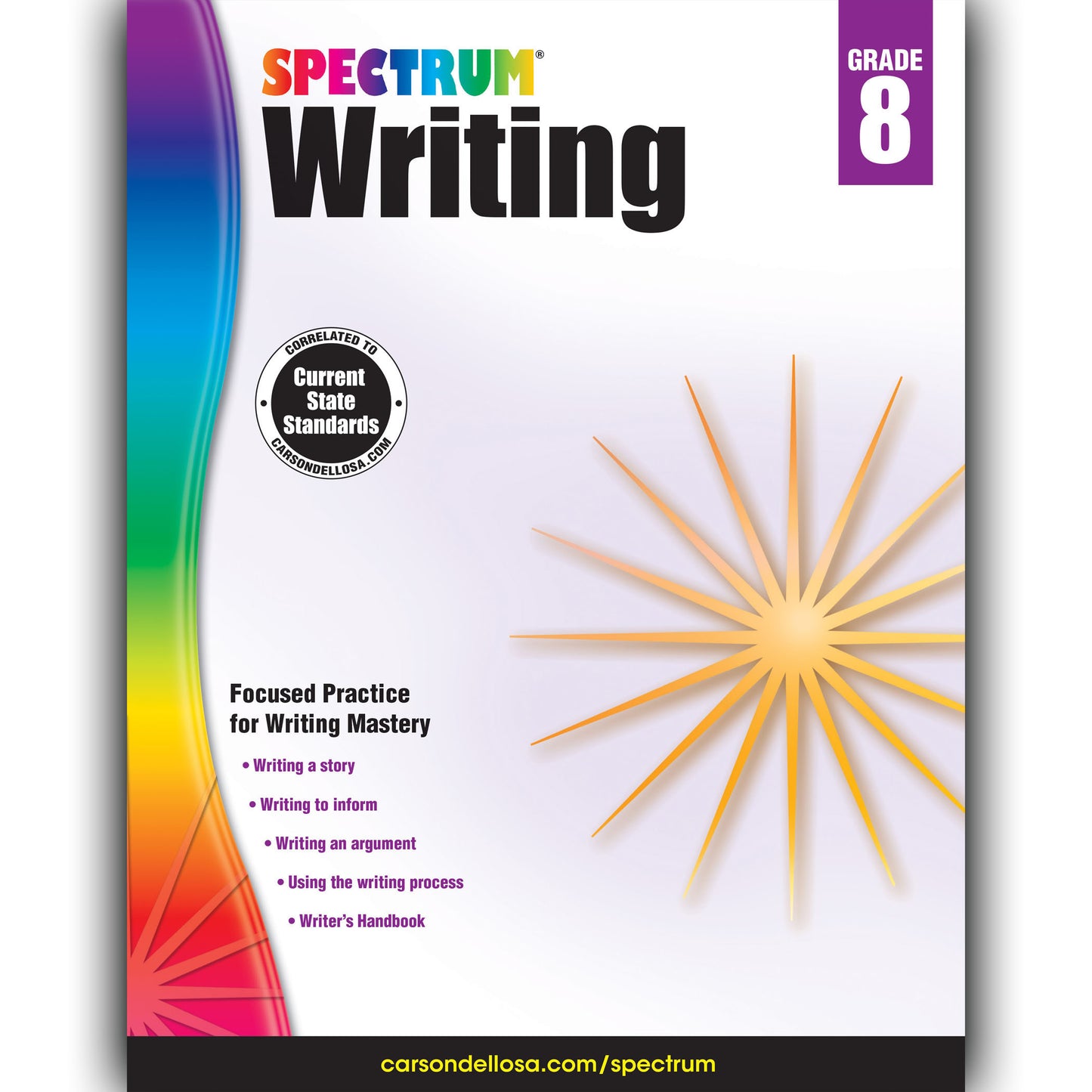 Writing Workbook, Grade 8, Paperback, Pack of 2