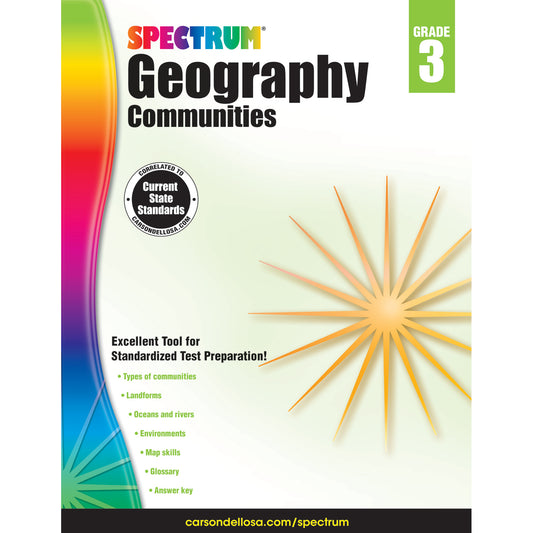 Spectrum® Geography: Communities, Grade 3