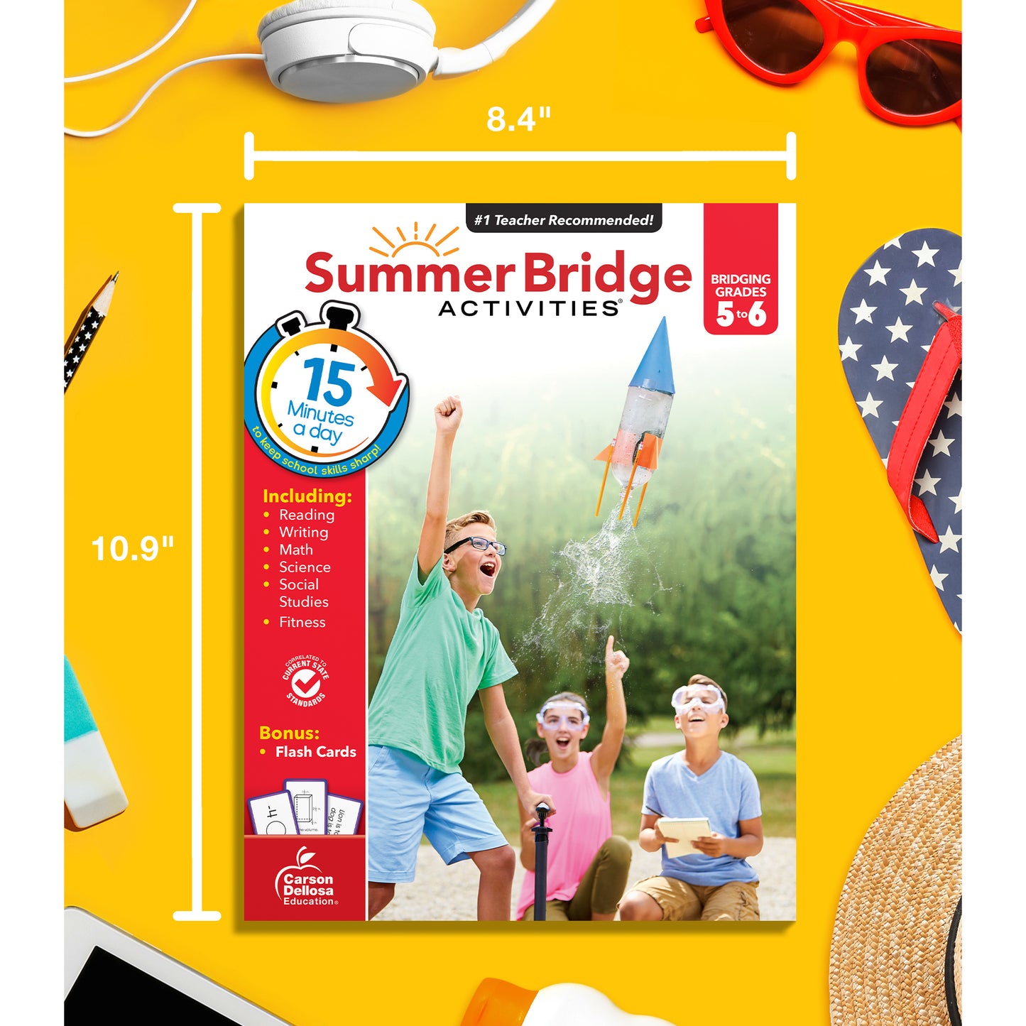 Summer Bridge Activities® Workbook, Grade 5-6, Paperback