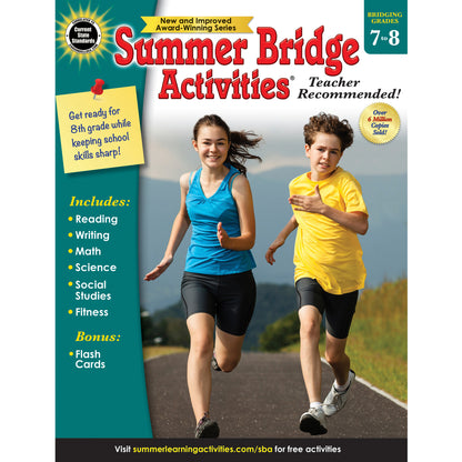 Summer Bridge Activities® Workbook, Grade 7-8, Paperback