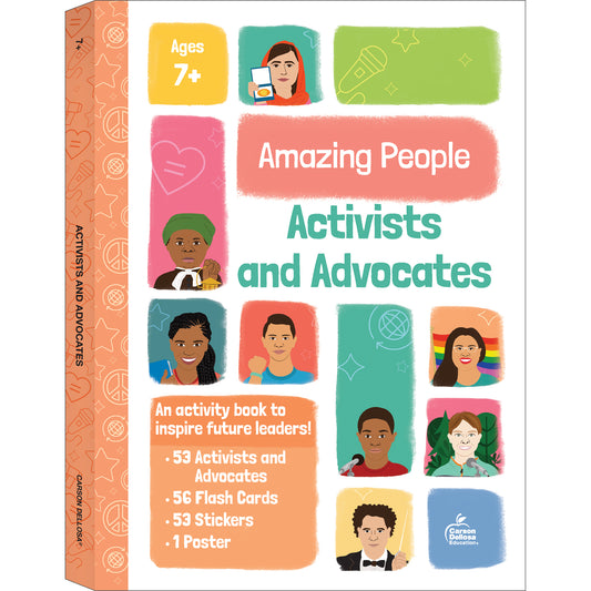 Amazing People: Activists and Advocates Activity Book