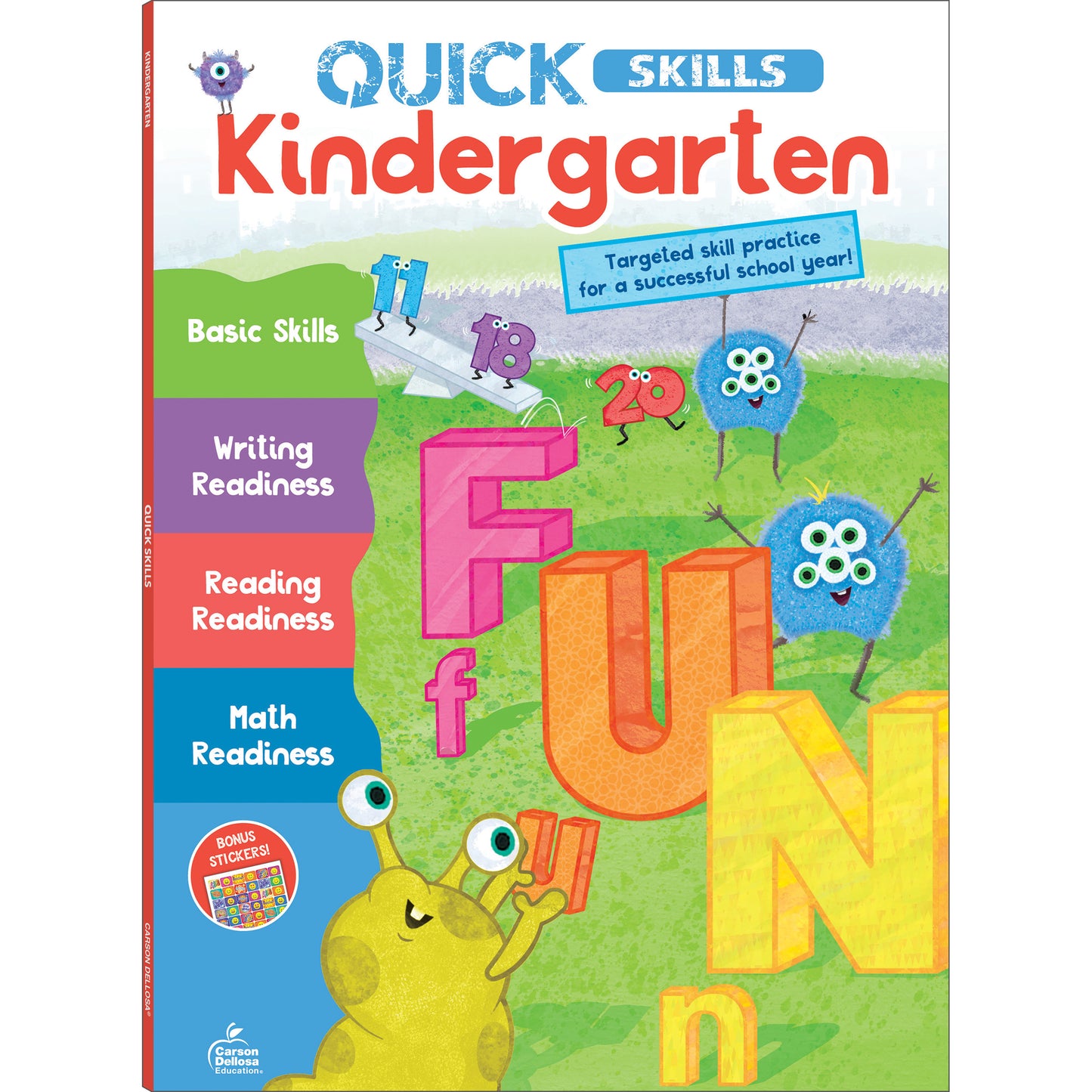 Quick Skills Kindergarten Workbook