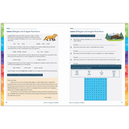 Spectrum Gr5 Language Arts Workbook