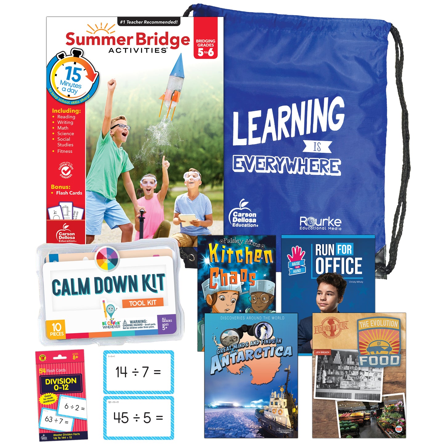 Summer Bridge Essentials Backpack, Grades 5-6